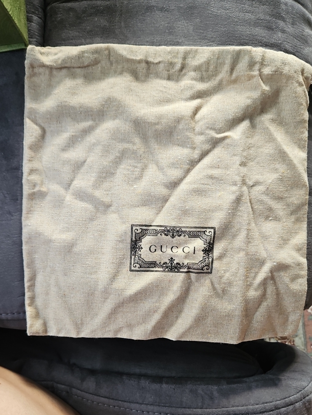 Gucci dust bag